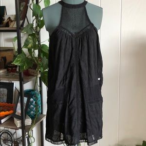 NWOT Black, cotton Rip Curl dress